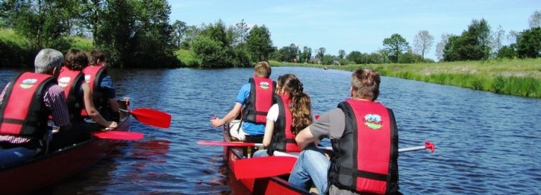Paddel und Pedal auf dem Ems-Jade-Kanal