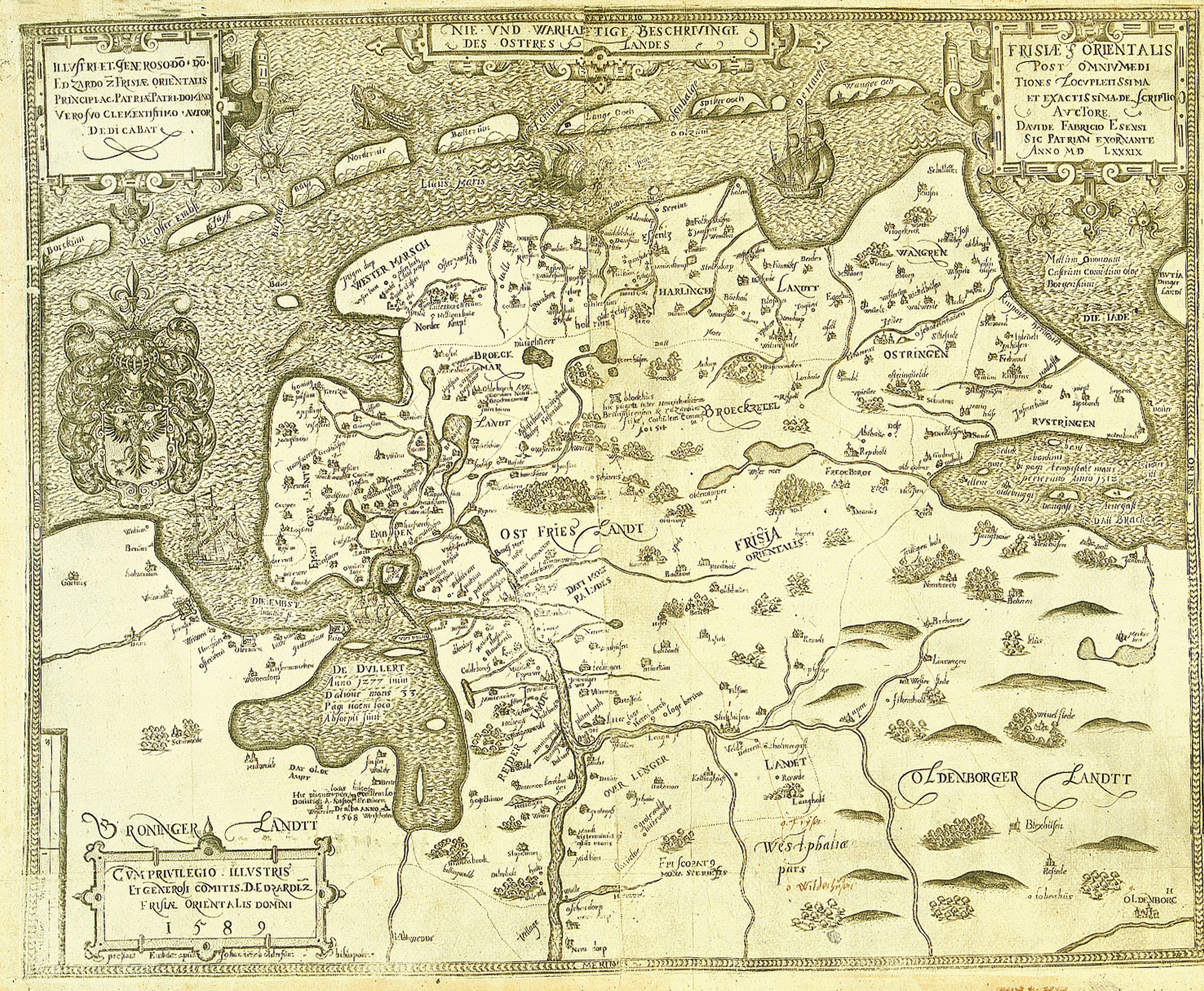 Ostfrieslandkarte_Fabricius 1589